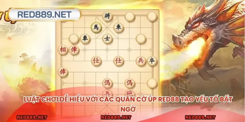 Luật chơi dễ hiểu với các quân Cờ úp RED88 tạo yếu tố bất ngờ
